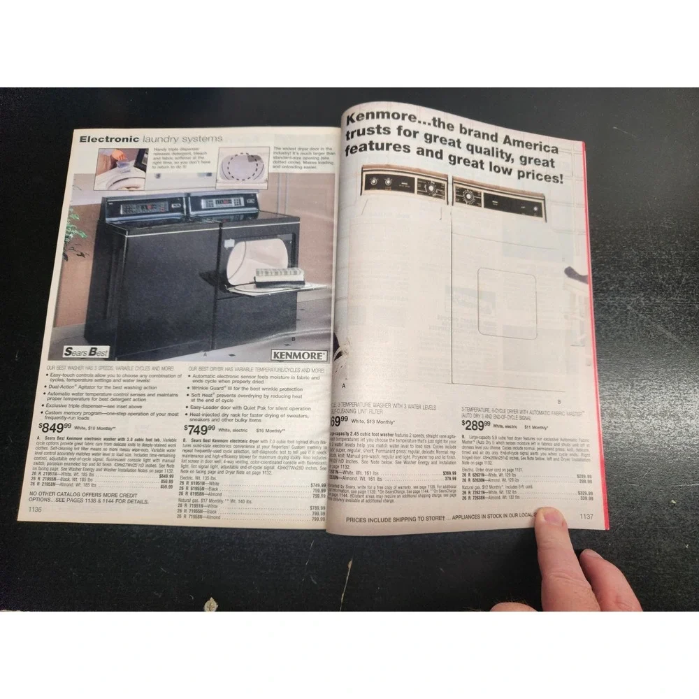 Sears 1993 Annual‎ Home Catalog,  11
